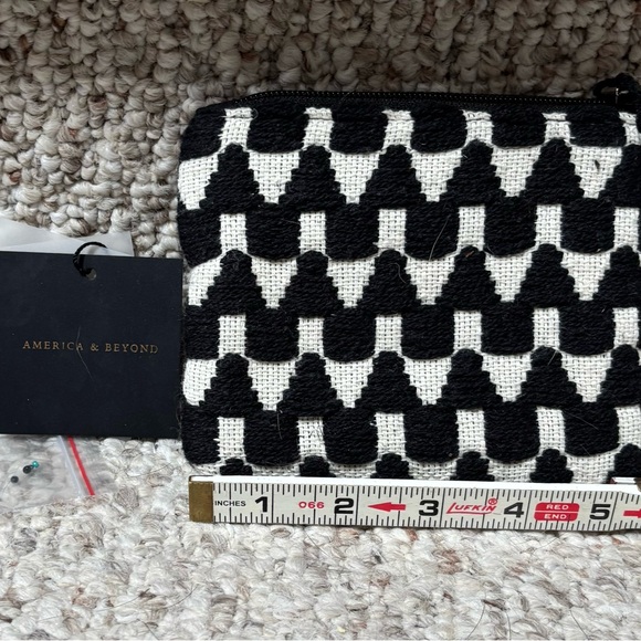 America & Beyond - Midnight Butterflies  Black and Multicolor Tote 3 piece set - Picture 12 of 13